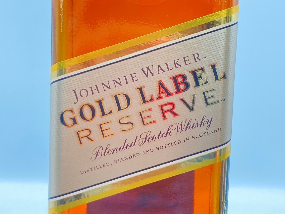 ST【同梱不可】 JOHNNIE WALKER ジョニーウォーカー ゴールドラベル スコッチ ウイスキー 700ml 40% 未開栓 古酒 Z044918_画像7