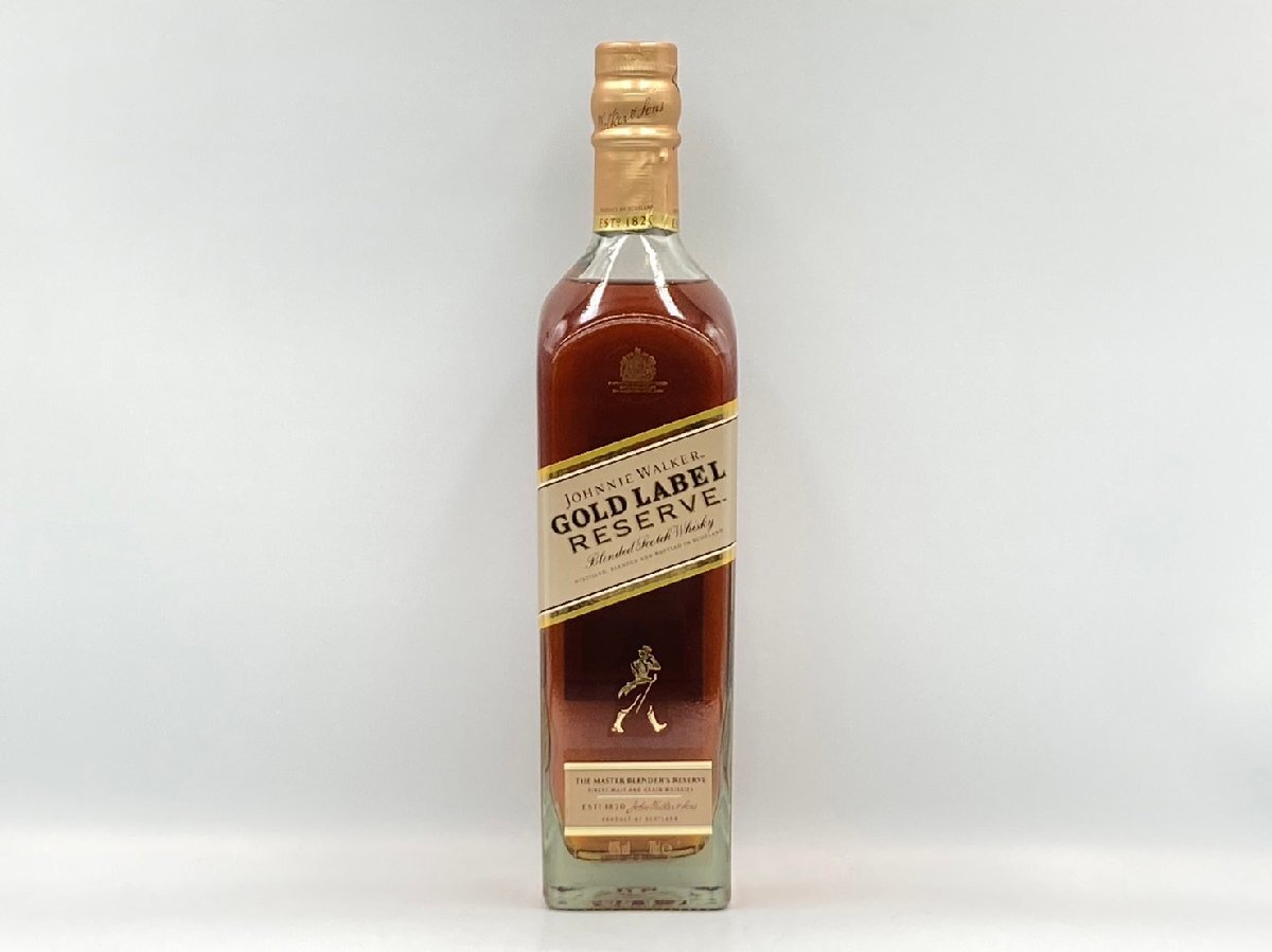 ST【同梱不可】 JOHNNIE WALKER ジョニーウォーカー ゴールドラベル スコッチ ウイスキー 700ml 40% 未開栓 古酒 Z044918_画像1