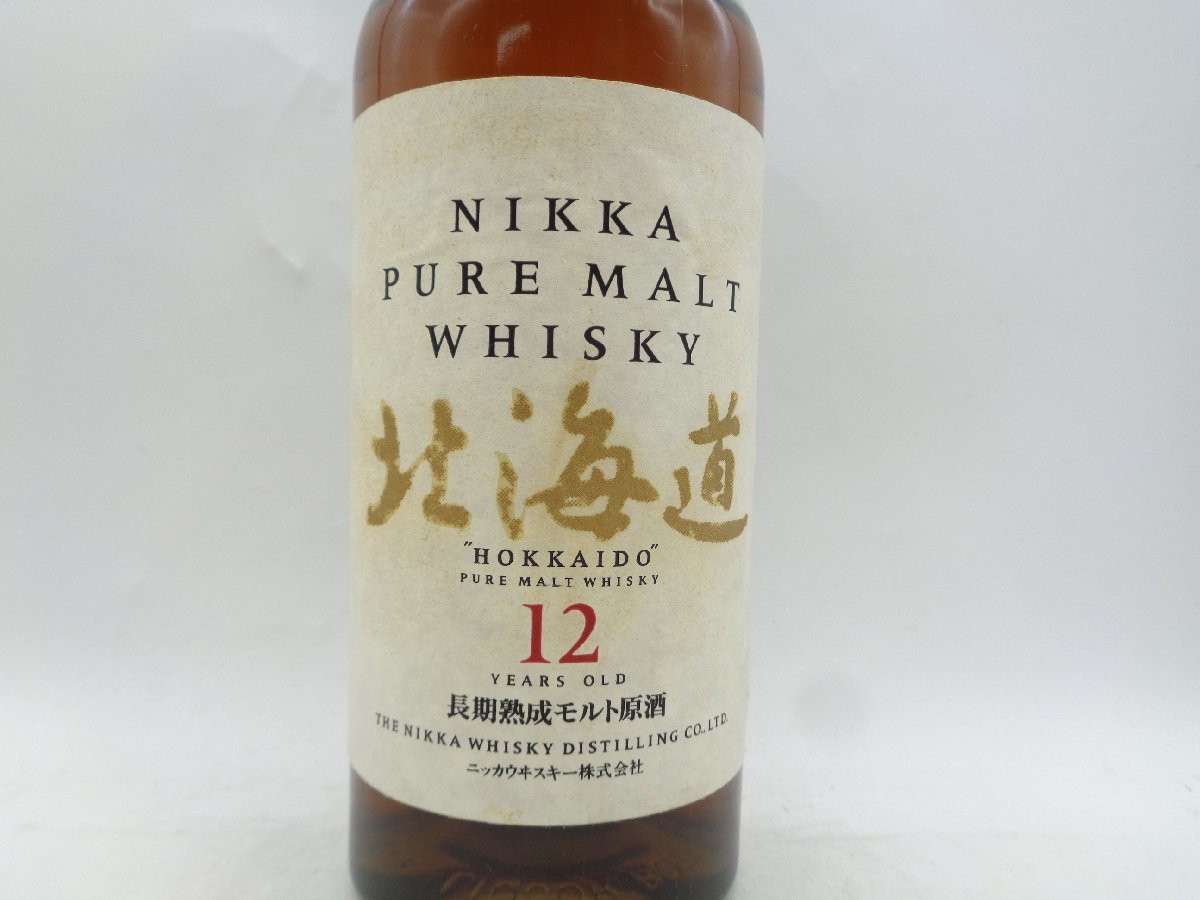 NIKKA PURE MALT WHISKY ニッカ ピュアモルト ウイスキー 北海道 12年 長期熟成モルト原酒 750ml 43％ P30153_画像5