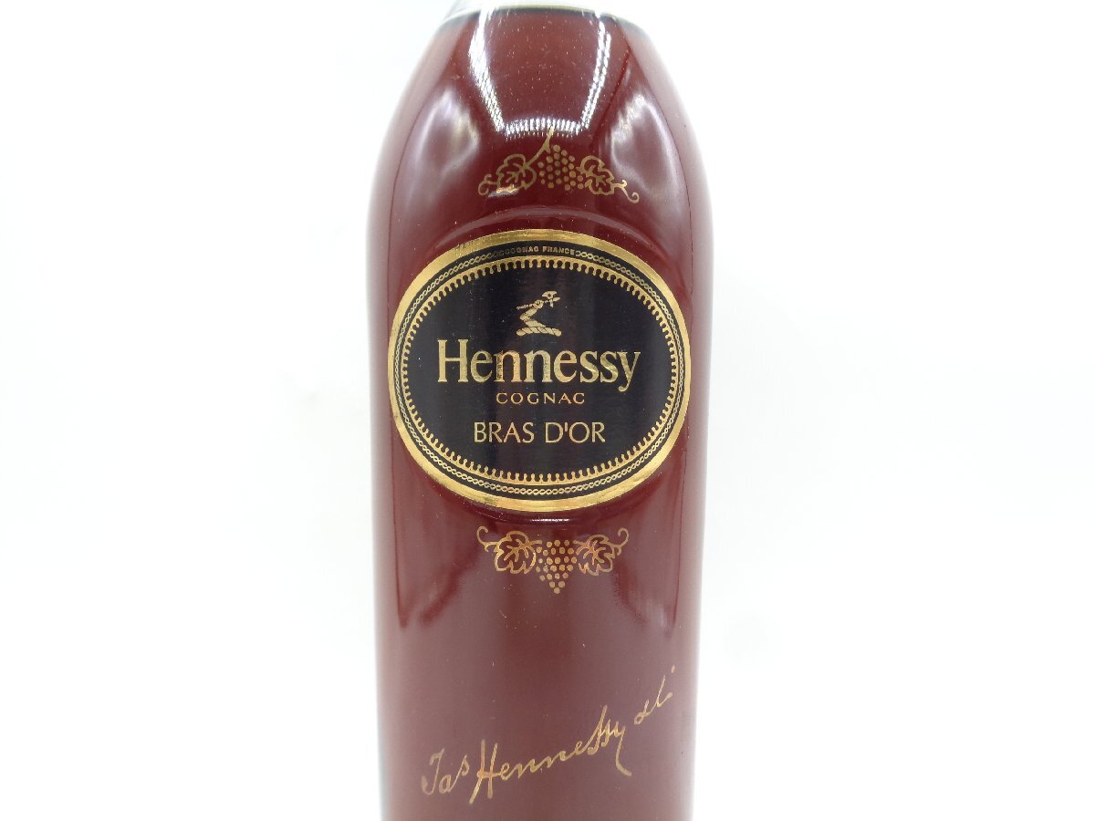 HENNESSY BRAS D'OR ヘネシーブラスドール スリムボトル ブランデー 箱入 未開封 古酒 700ml X264635_画像6