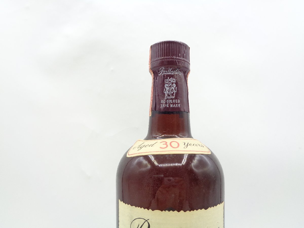 BALLANTINE'S VERY OLD 30年 バランタイン ベリー オールド 赤青旗 スコッチ ウイスキー 4/7QUART 86PROOF 未開封 古酒 X264569_画像6