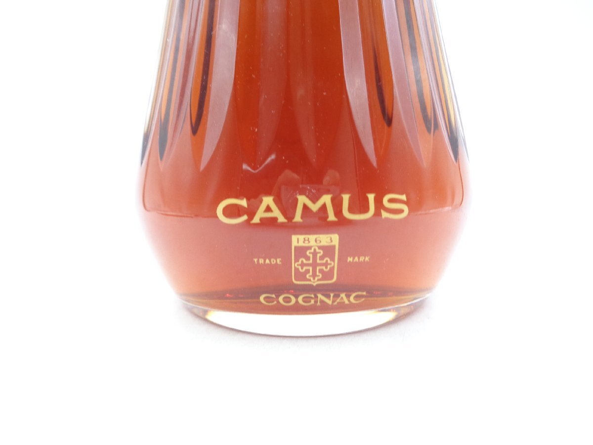 CAMUS カミュ バカラ クリスタル デキャンタ カラフェ コニャック ブランデー 未開封 古酒 X260045の画像5