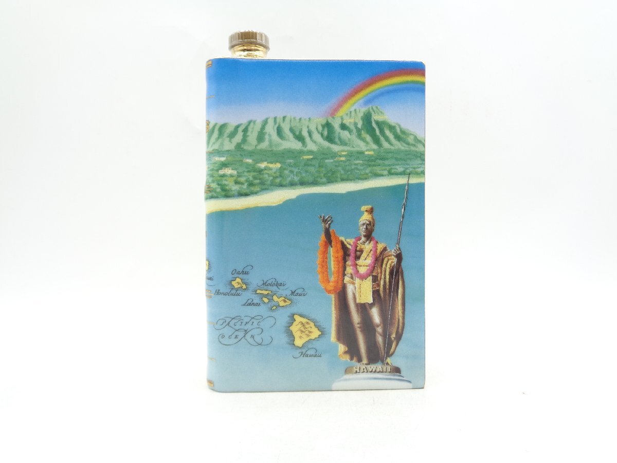 ハーフ CAMUS SPESIAL RESERVE HAWAI カミュ スペシャル リザーブ ブック ハワイ コニャック ブランデー 箱入 未開封 古酒 G24064の画像3