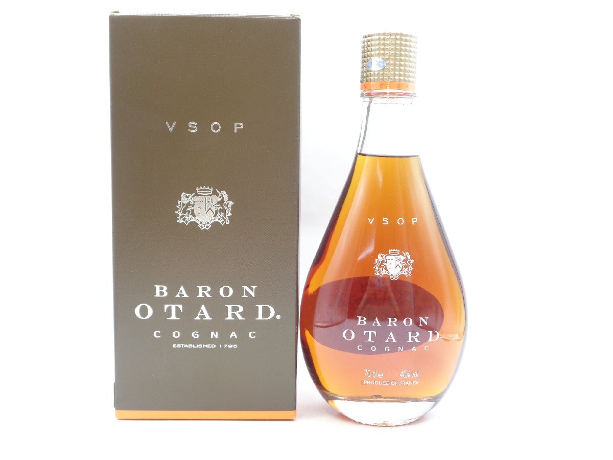 BARON OTARD VSOP バロン オタール コニャック ブランデー 箱入 未開封 古酒 700ml 40% X264677_画像1