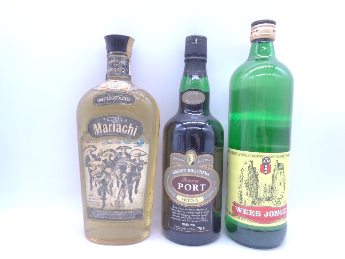 [ including in a package un- possible ]1 jpy start tequila Spirits etc. 10 pcs set Mariachi Mali achi etc. old sake X264210