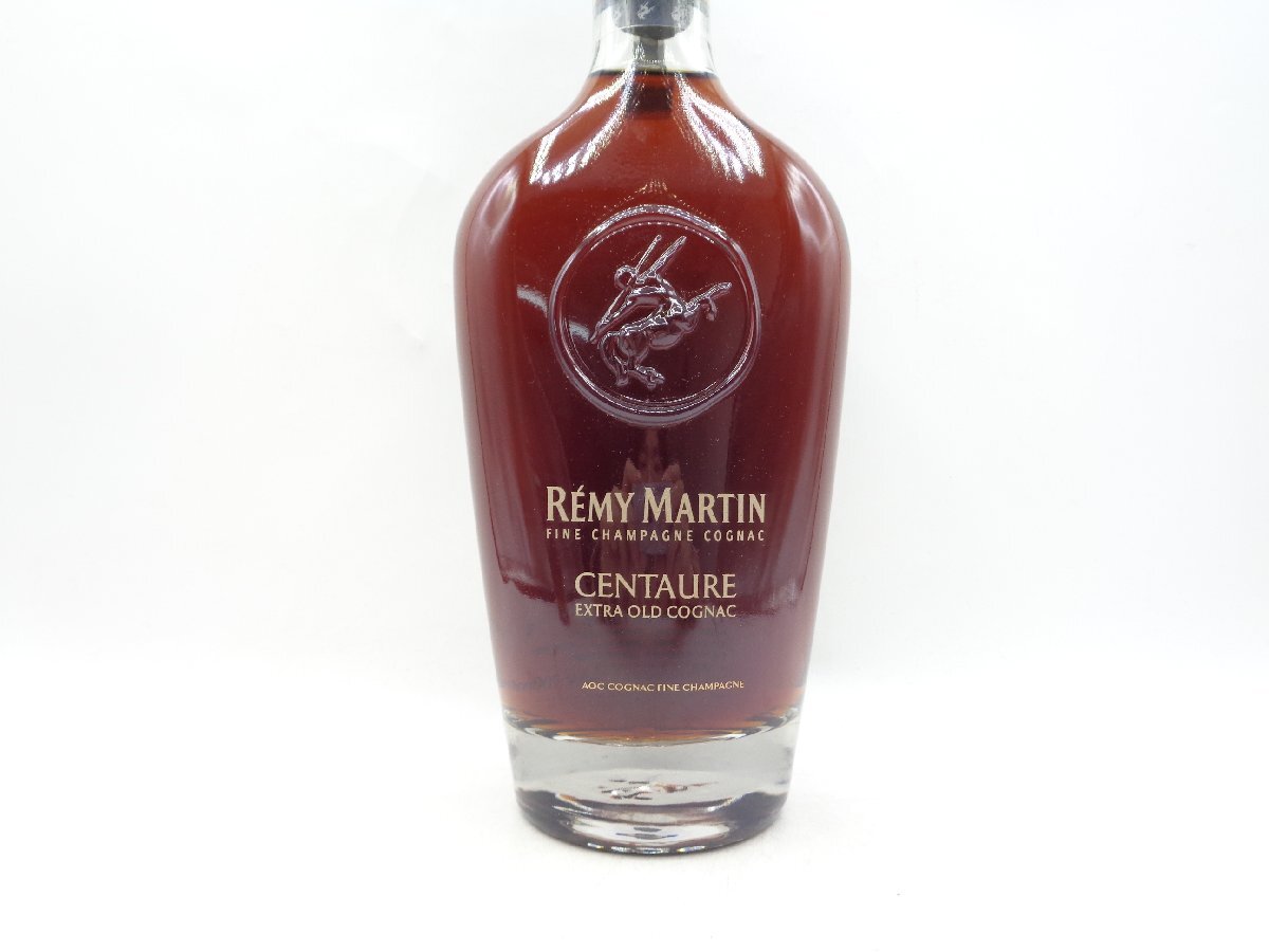 REMY MARTIN CENTAURE EXTRA OLD レミーマルタン セント エクストラ オールド コニャック ブランデー 箱入 ミニボトル付 700ml X264742_画像6