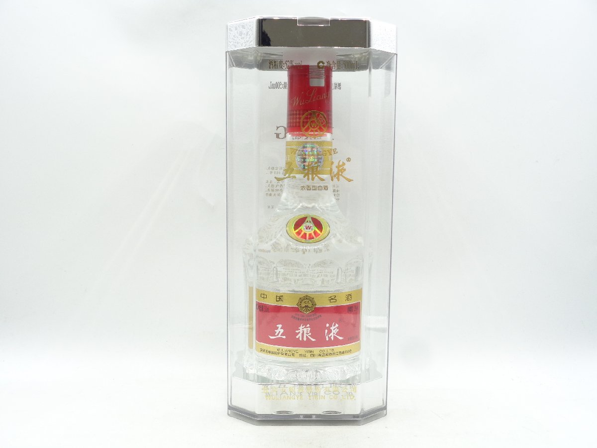 [1 jpy ]~ China sake .. fluid goryo Ueki WU LIANG YE 500ml 52% case go in old sake not yet . plug X261590