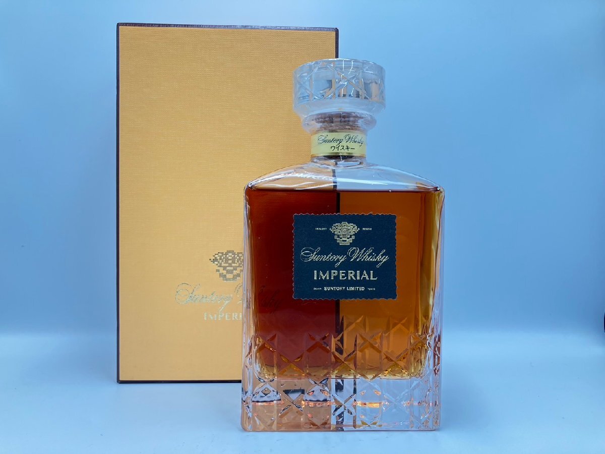 ST【同梱不可】IMPERIAL サントリー ウイスキー インペリアル 600ml 43％ 未開栓 古酒 Z044372_画像1