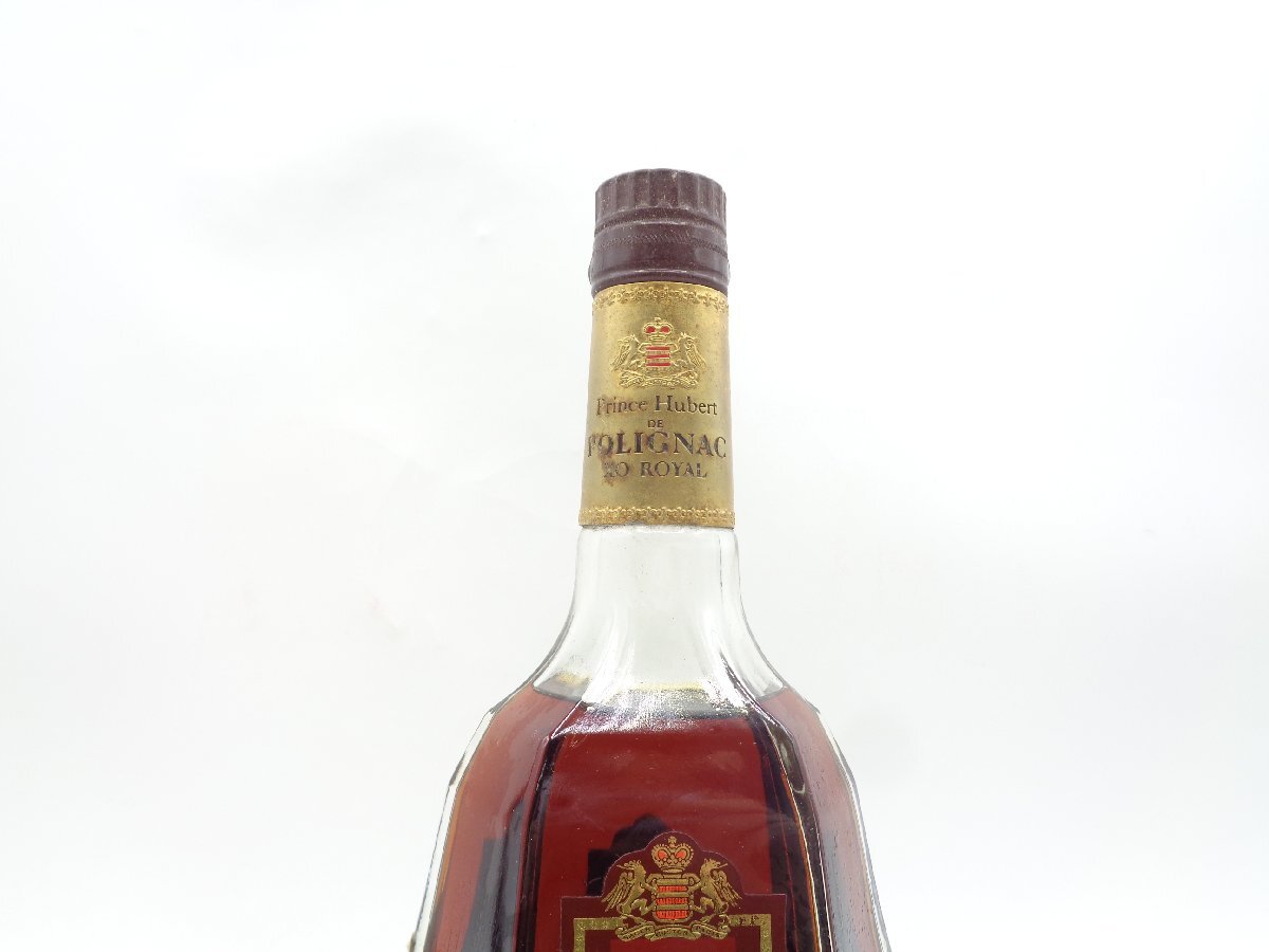 PRINCE HUBERT de POLIGNAC XO ROYAL プリンス ユベール ポリニャック ロイヤル コニャック ブランデー 700ml 古酒 箱入 未開栓 X264201_画像7