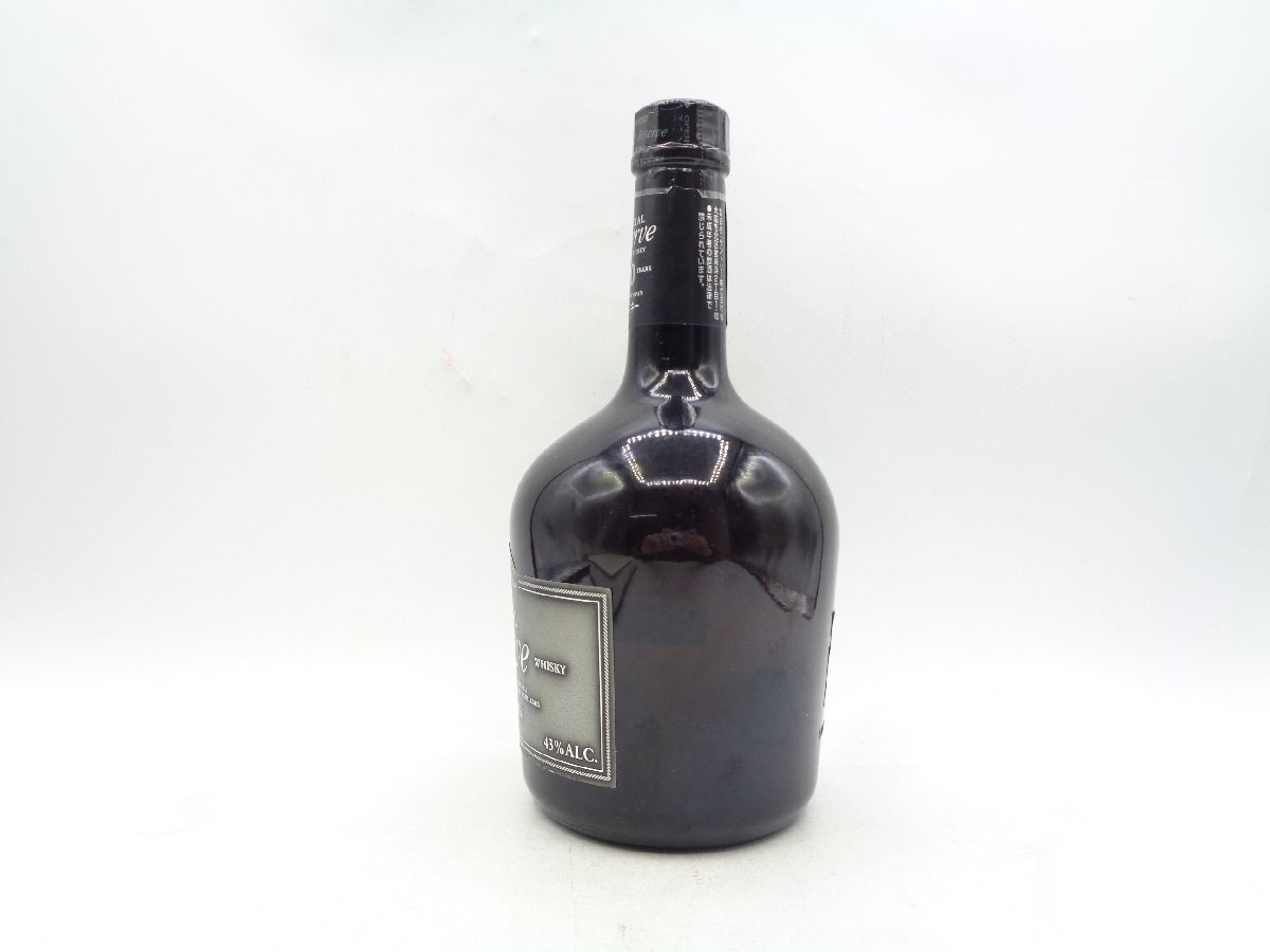 SUNTORY WHISKY RESERVE 10年 サントリー ウイスキー スペシャル リザーブ 国産 750ml 43％ 未開封 古酒 X264784の画像2