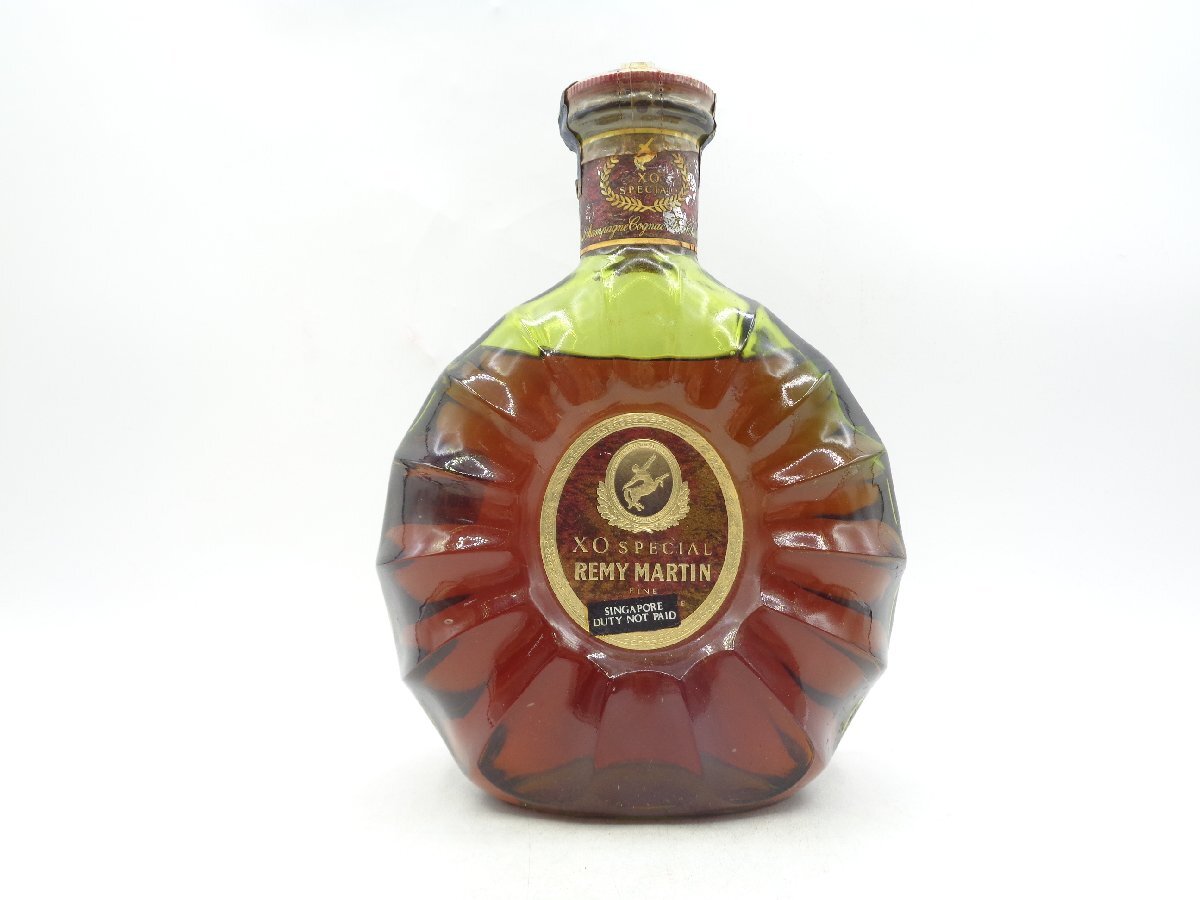 【1円】～ REMY MARTIN XO SPECIAL レミーマルタン スペシャル グリーンボトル コニャック ブランデー 未開封 700ml ※液漏れ有 Z045313_画像1