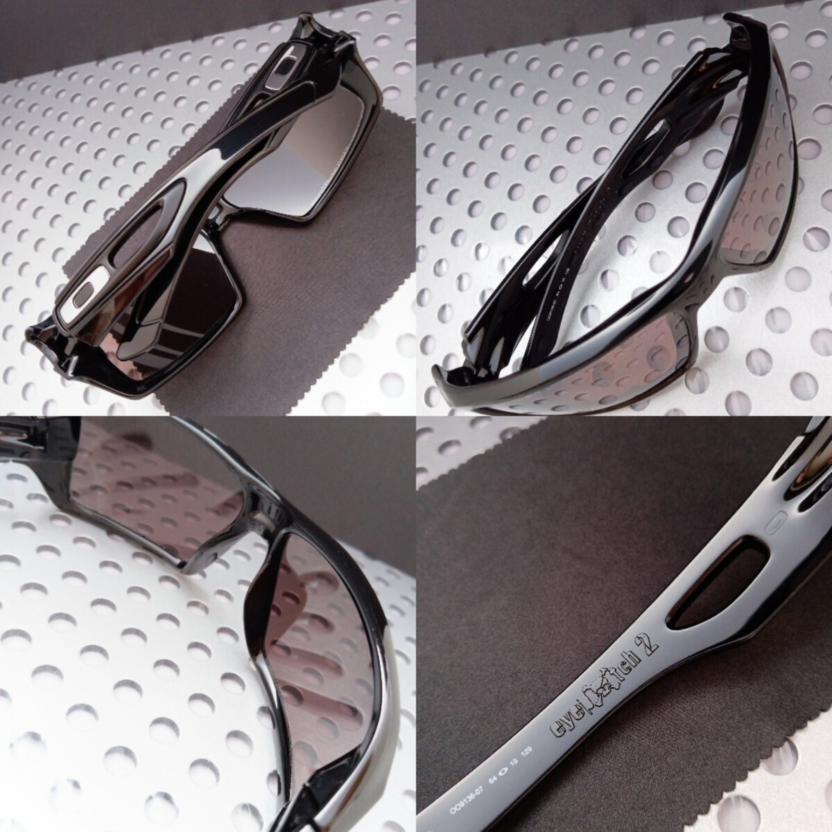 偏光！アイパッチ２☆ポリッシュドブラック【OAKLEY】EYEPATCH 2　オークリー　POLARIZED　サングラス_画像6