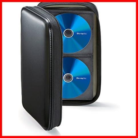 ★96枚収納_CDジャケット収納非対応★ メディアケース Blu-ray対応 セミハード BD/DVD/CD 96枚収納 ブラック FCD-WLBD96BKの画像3