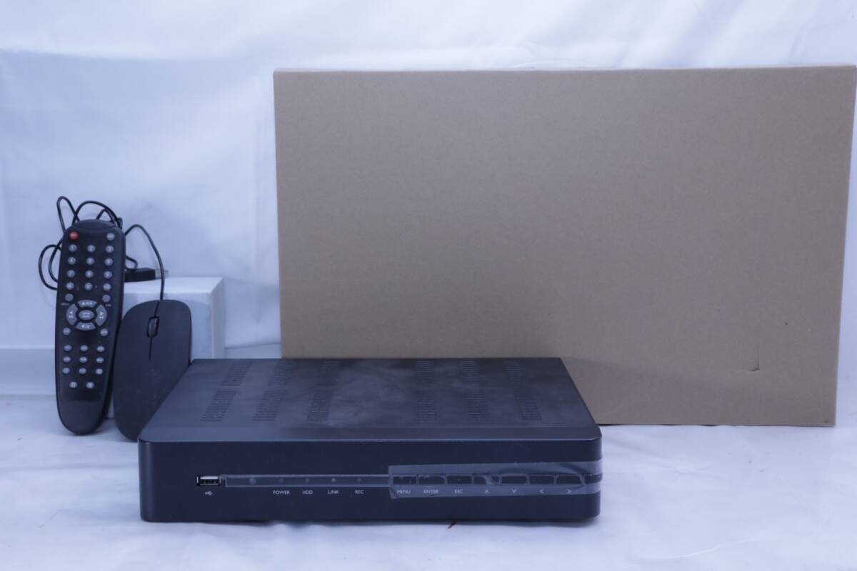 ◆ 　4 channel digital video recorder　デジタルビデオレコーダー　箱　マウス　リモコン　付属　TKV-4　　#28662　◆_画像1