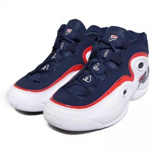  filler 27.5cm gran to Hill 3 navy white tax included regular price 15400 jpy FILA Grant Hill 3 men's sneakers basket shoes **