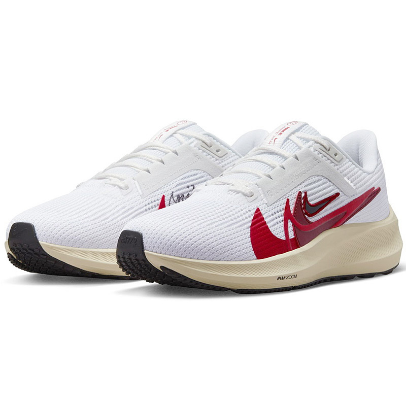  Nike 25cm air zoom Pegasus 40 premium tax included regular price 16500 jpy white red NIKE W AIR ZOOM PEGASUS 40 PRM ANY lady's ②