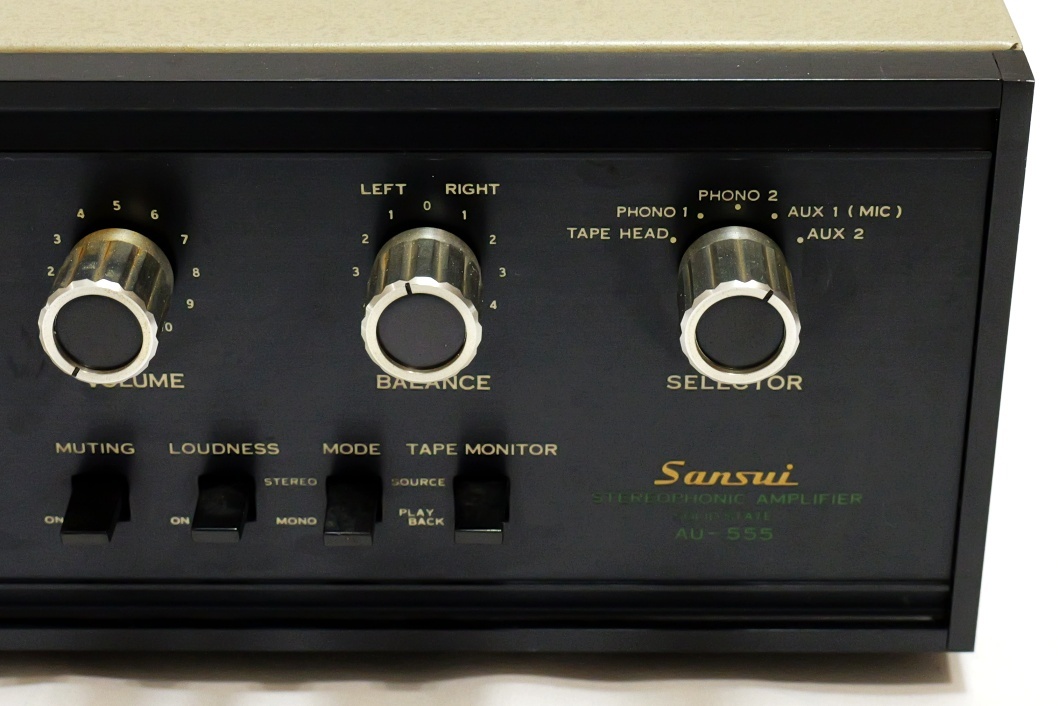 □回路図付き!希少即決!SANSUI サンスイ 山水 AU-555 アンプ □回路図付き!希少即決!SANSUI サンスイ 山水 AU-555 アンプ