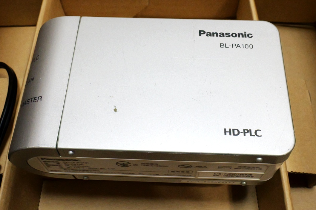 ■ジャンク！Panasonic HD PLCアダプター BL-PA100 パナソニックの画像3