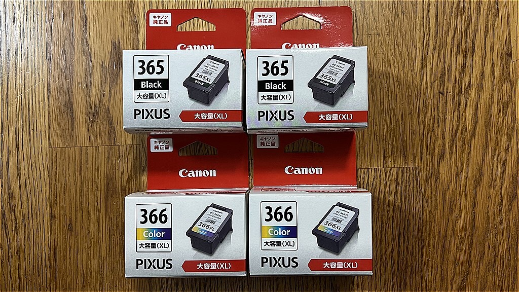 ** new goods unused Canon original BC-365XL high capacity 2 piece BC-366XL high capacity 2 piece total 4 piece **