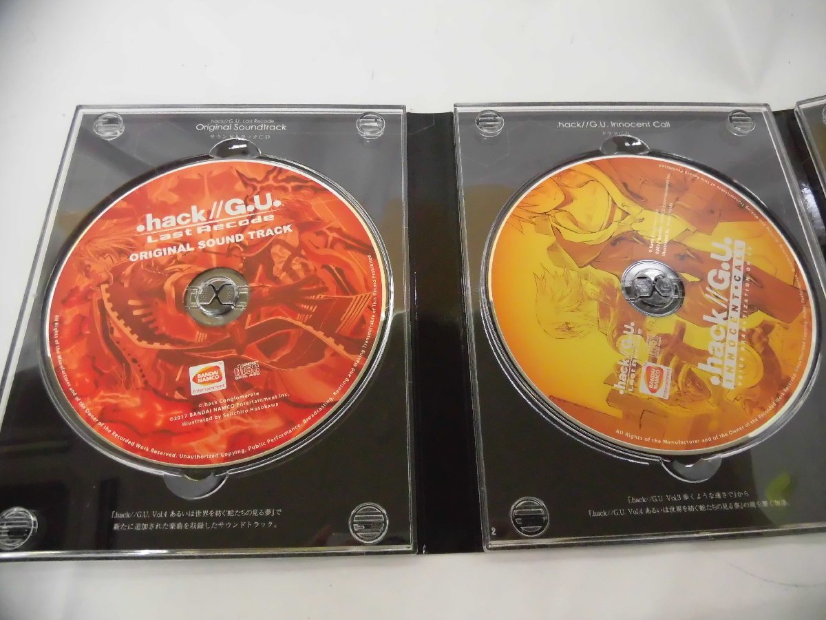 PS4 .hack//G.U. Last Recode プレミアムエディション 帯欠品 中古品_画像4