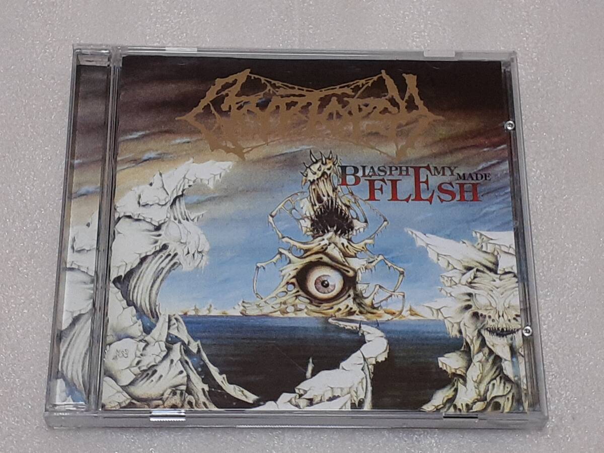 CRYPTOPSY/BLASPHEMY MADE FLESH 輸入盤CD カナダ DEATH METAL 94年作 _画像1