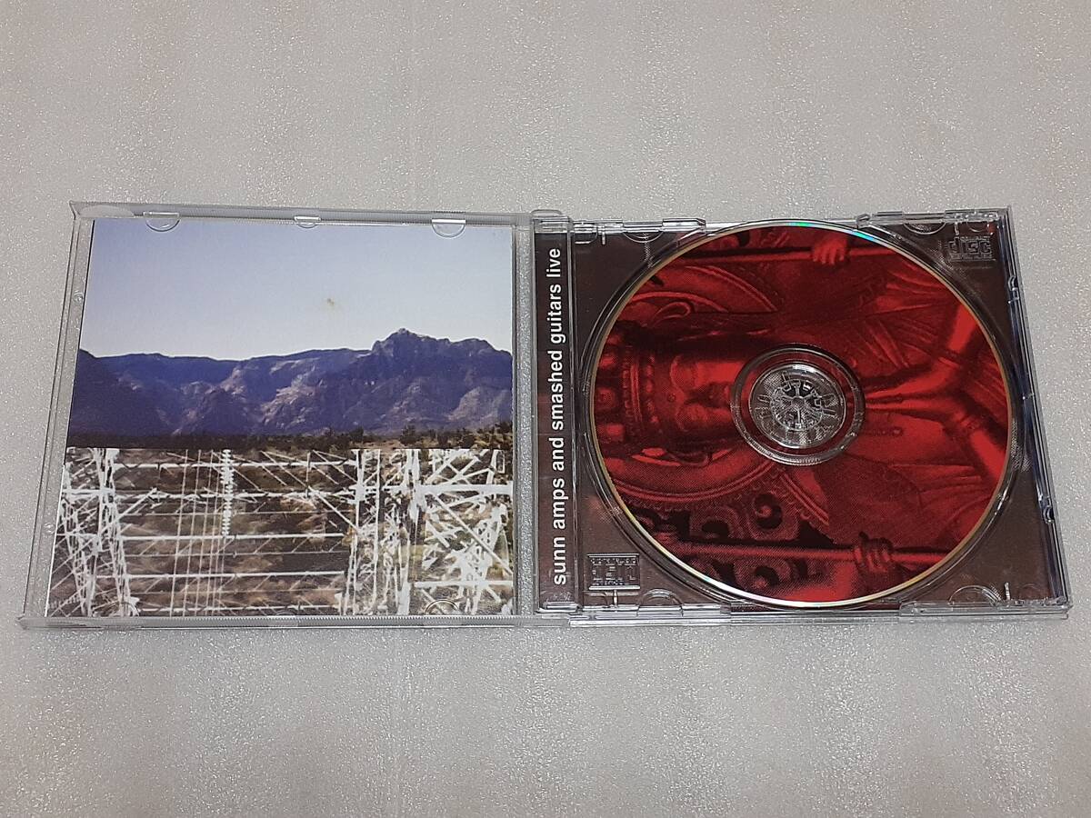 earth/sunn amps and smashed guitars live 輸入盤CD US DRONE DOOM METAL 01年作 CURT COBAINの画像2