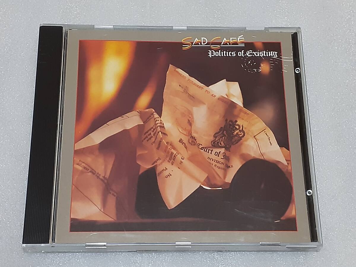 SAD CAFE/POLITICS OF EXISTING 輸入盤CD UK POP ROCK 85年作の画像1