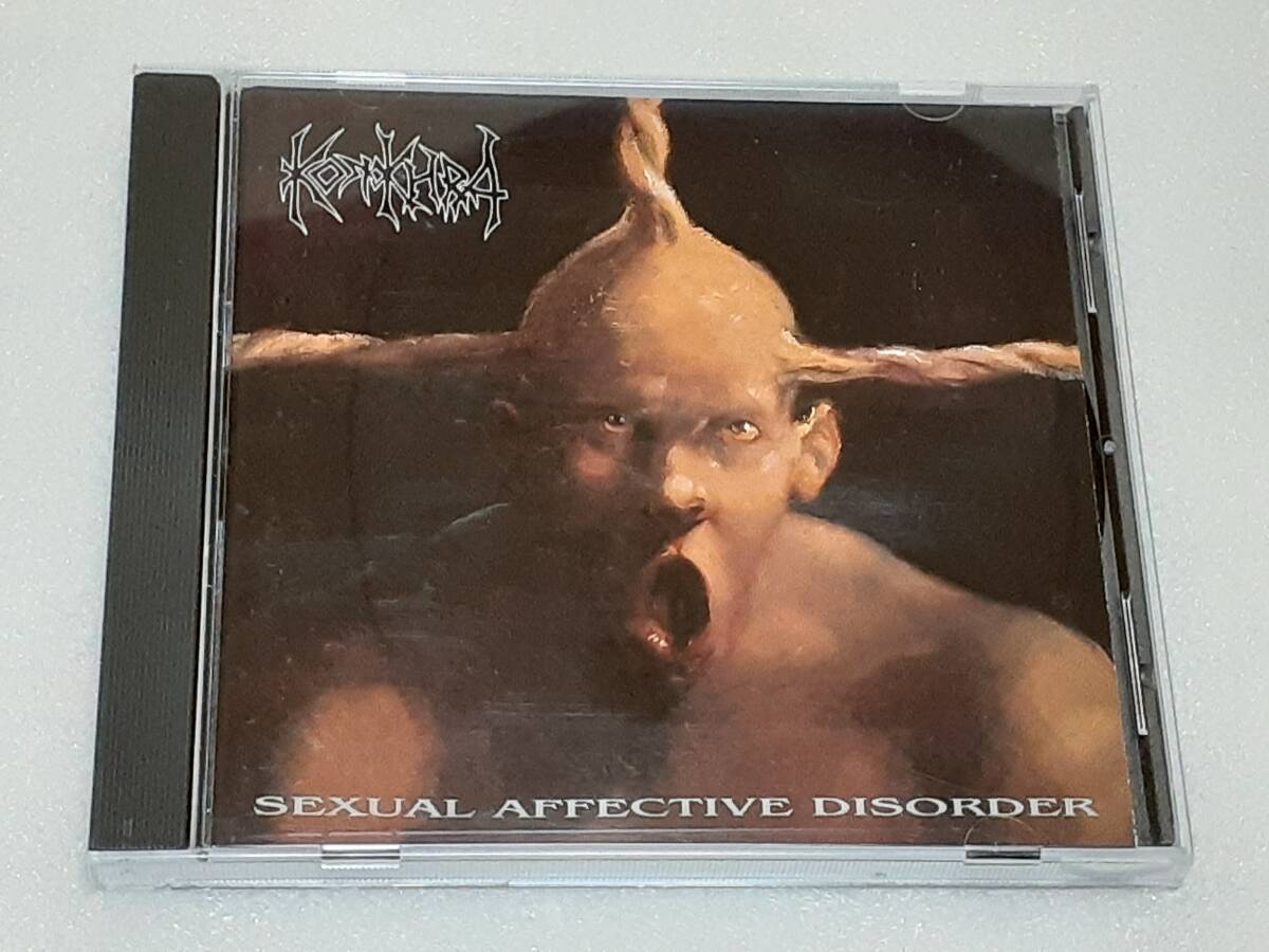 KONKHRA/SEXUAL AFFECTIVE DISORDER 輸入盤CD デンマーク DEATH METAL 93年1st_画像1