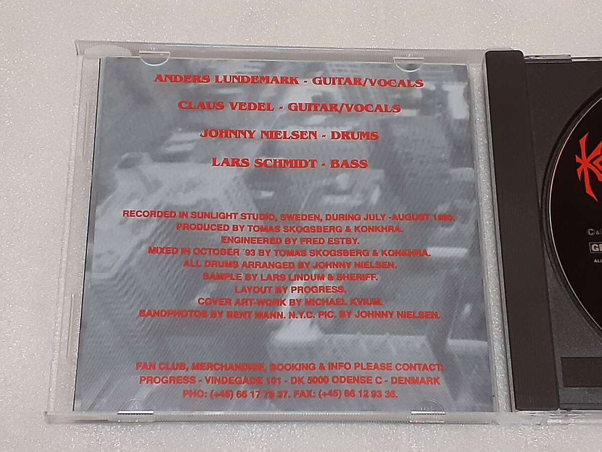 KONKHRA/SEXUAL AFFECTIVE DISORDER 輸入盤CD デンマーク DEATH METAL 93年1st_画像2