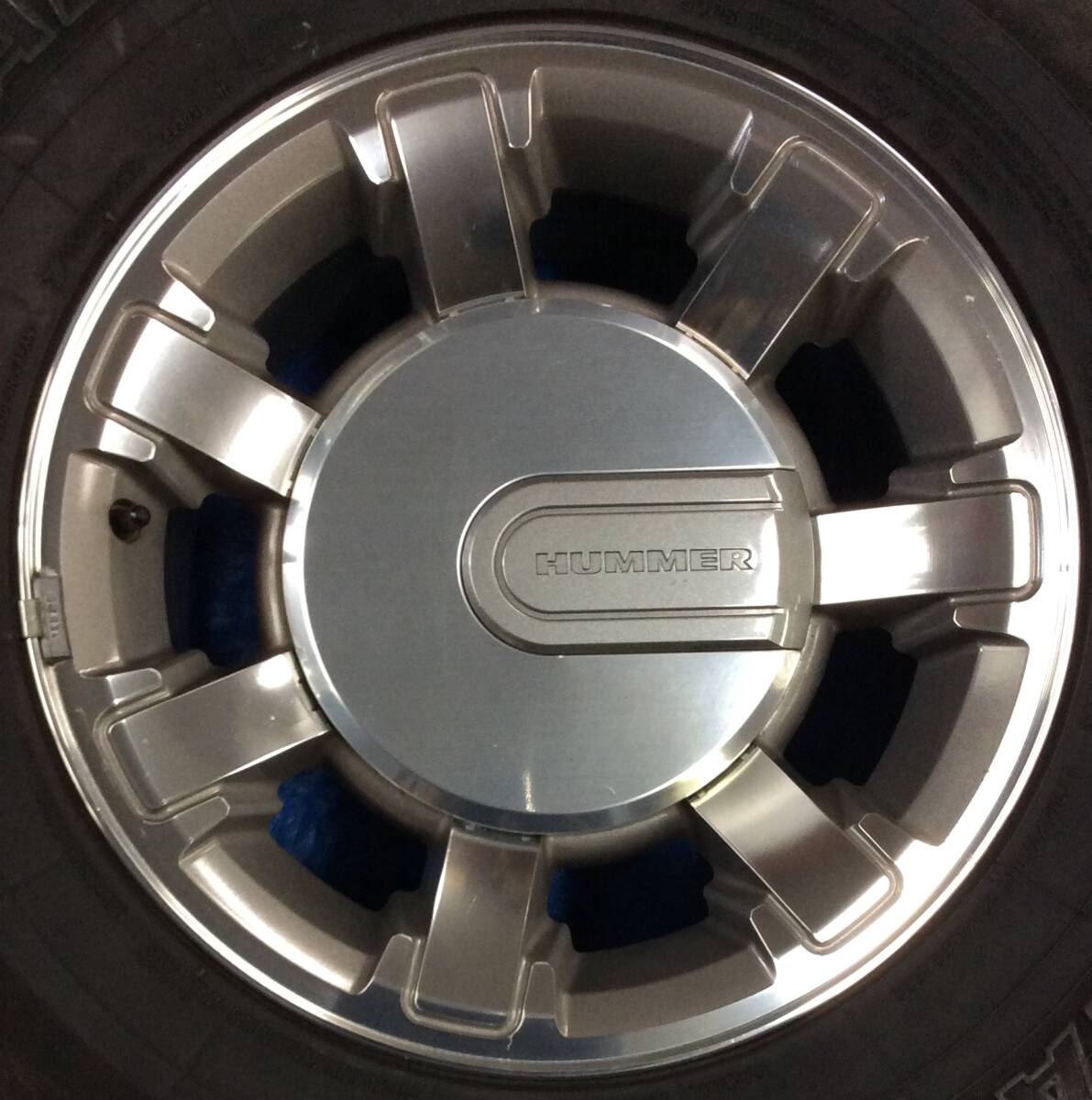 ハマーH2 17インチホイール 4本セット 17×8.5Ｊ×18 PCD165.1 8穴 ※直接お渡しのみの画像2