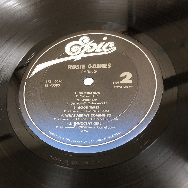 Rosie Gaines - Caring LP (usedbox)の画像4