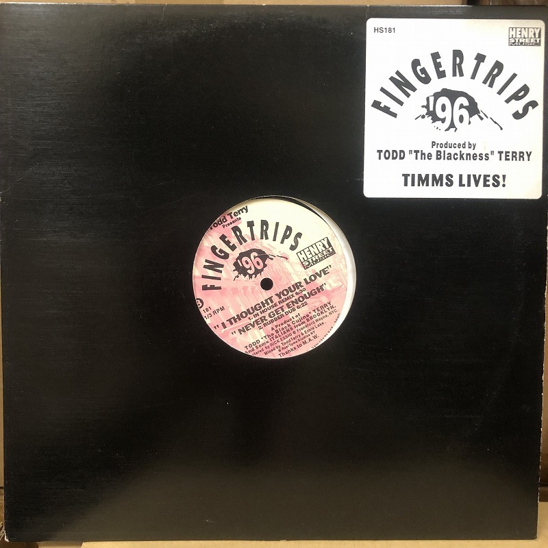 Todd Terry - Fingertrips '96　(usedbox)_画像3