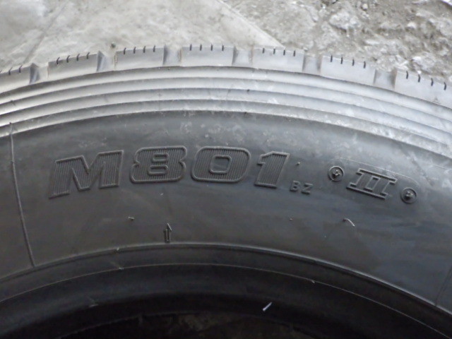 245/70R19.5 136/134J ブリヂストン M801II 中古 9.9分山 1本のみ オールシーズンタイヤ 2022年製 UT2695_画像5