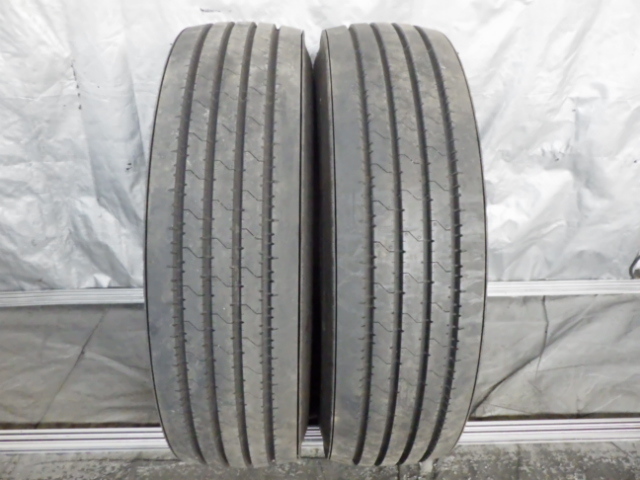 295/80R22.5 153/150J トーヨータイヤ M102 中古 9.9分山 2本セット サマータイヤ 2022年製