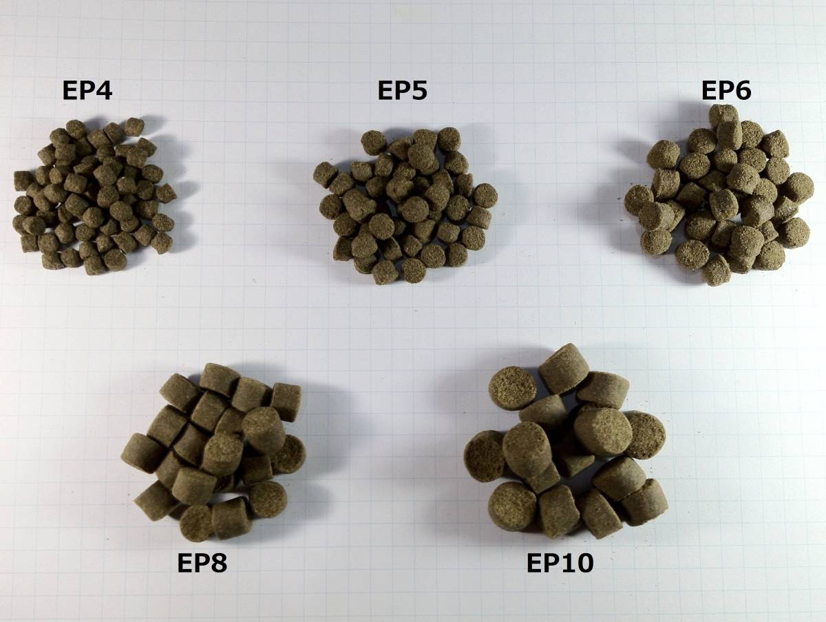 おとひめEP5 沈下性 2.5Kg（2500ｇ詰め×１袋） 簡易パック 錦鯉 エンドリケリー ダトニオ エイ キャット等に 日清丸紅飼料 餌 えさの画像3