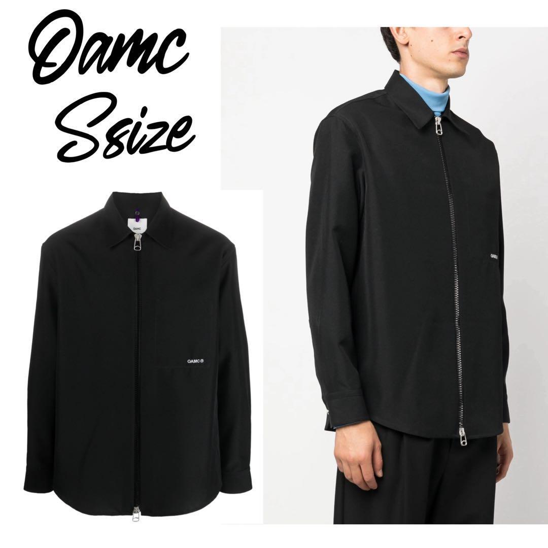 OAMC IAN SHIRT ジップシャツ Sサイズ JP:XL～ ブラック