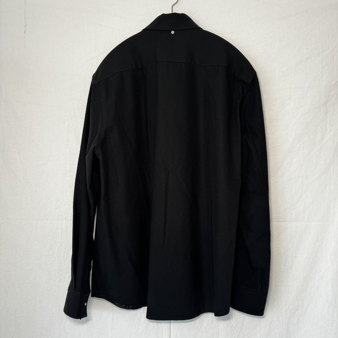 OAMC IAN SHIRT ジップシャツ Mサイズ JP:XL～ ブラック_画像5