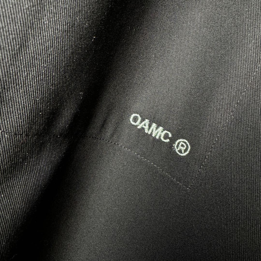 OAMC IAN SHIRT ジップシャツ Mサイズ JP:XL～ ブラック_画像7
