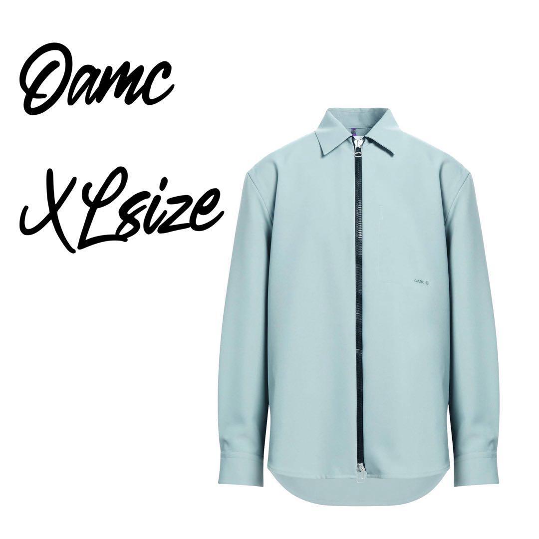 OAMC IAN SHIRT ジップシャツ XLサイズ ライトグリーン くすみ OAMC IAN SHIRT ジップシャツ XLサイズ ライトグリーン くすみ