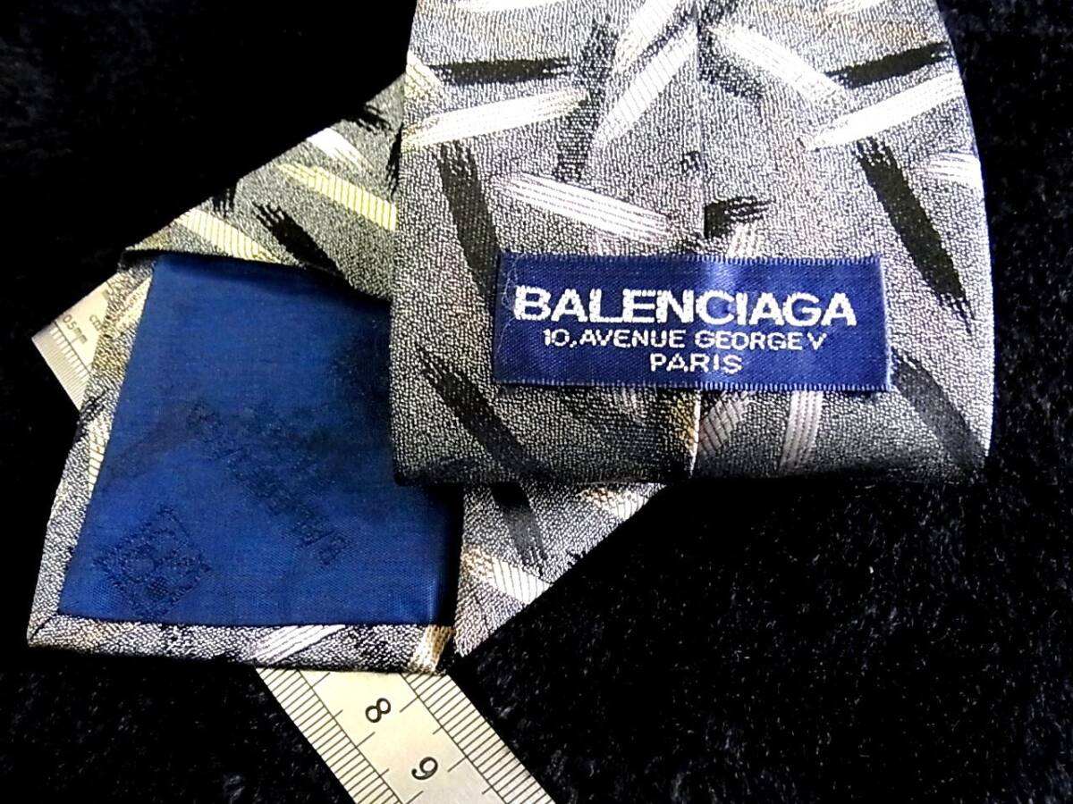 ■E4713N●良品●バレンシアガ【BALENCIAGA】ネクタイ●_画像1