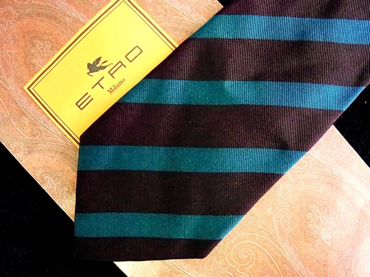 #E4715N* superior article *[ETRO] Etro necktie *