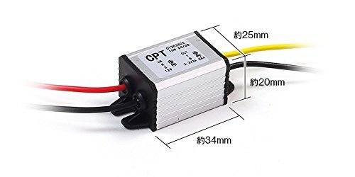 変換コンバーター 12V 電圧 変圧 DC-DC12V→3.3V/5V/9V 送料無料_画像2