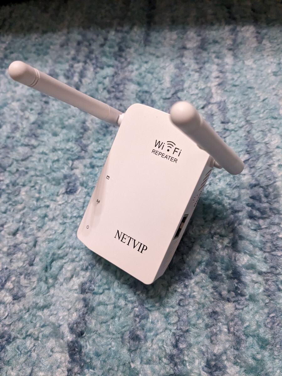 0603u1633 NETVIP WiFi 中継器 無線LAN中継機の画像2