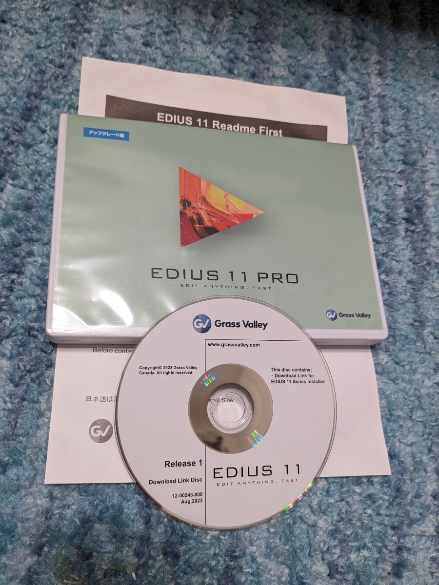 0603u1908 EDIUS 11 Pro アップグレード版の画像1