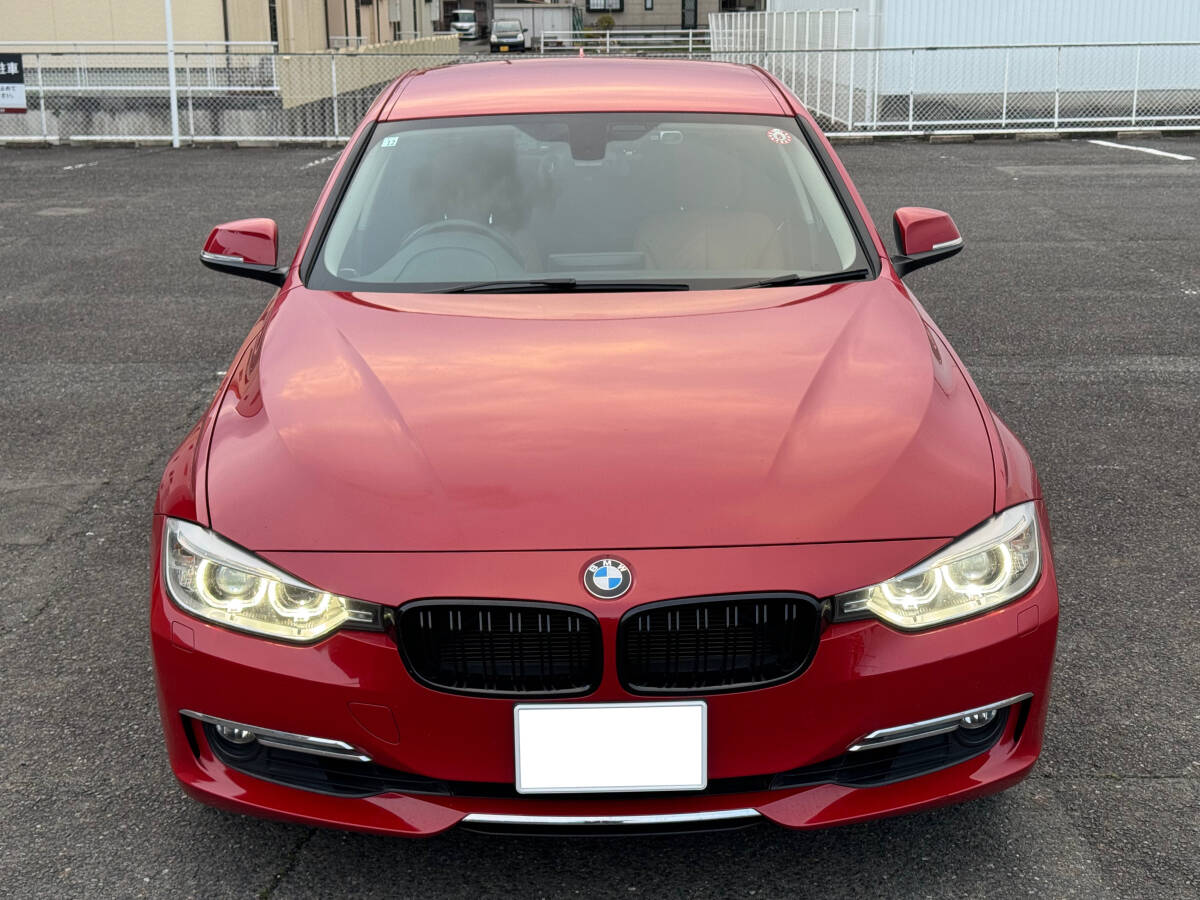 BMW F30 320i ラグジュアリー / 希少 クリムゾンレッド / タンレザー / パワーシート / シートヒーター / kelleners 18インチ / 検長いの画像2