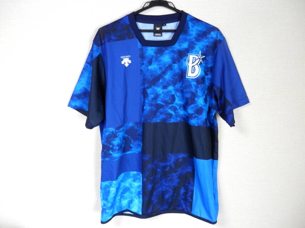 横浜DeNAベイスターズ 2022年 オーセンティックチームウェア Tシャツ Oサイズ デサント製 プロ野球 NPB