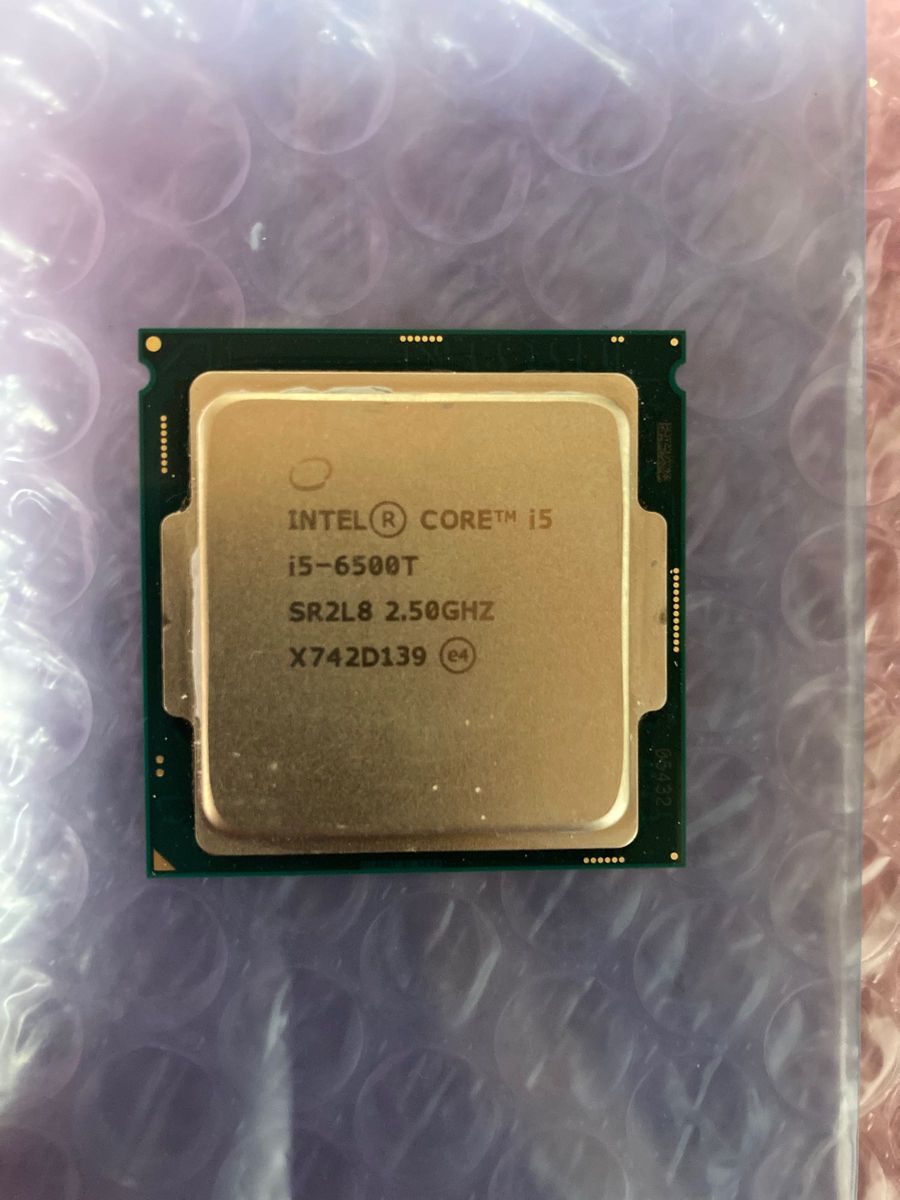 動作品 Intel Core i5 6500T 2.50GHz 低電圧　LGA1151 CPU 