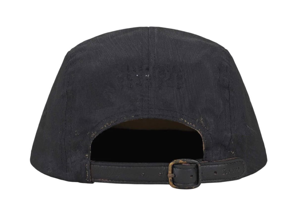 Supreme x MM6 Maison Margiela Painted Camp Cap Black シュプリーム 帽子 