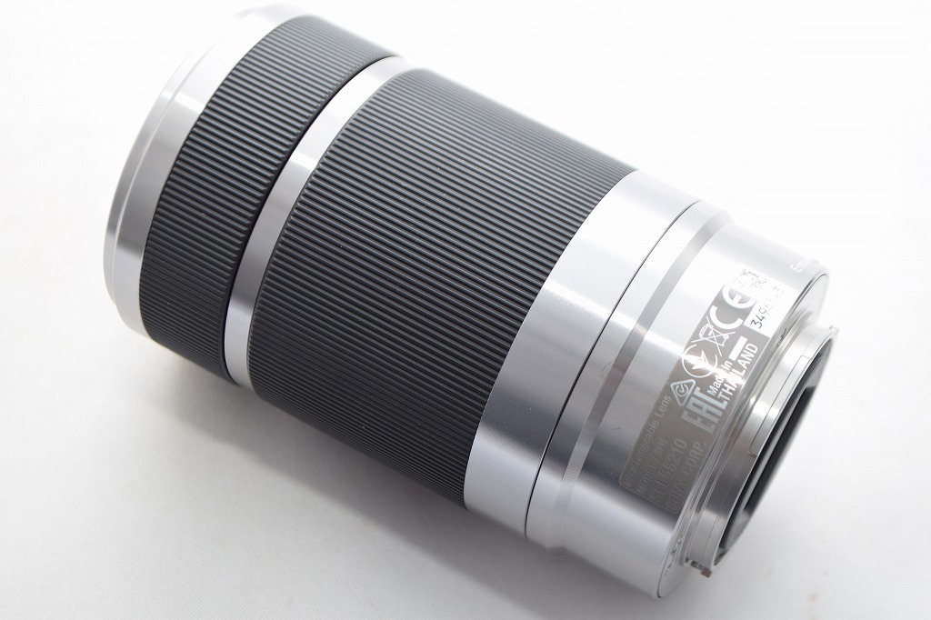 美品★SONY ソニー E 55-210mm F4.5-6.3 OSS SEL55210 シルバー★レンズフード付・おまけ付_画像6