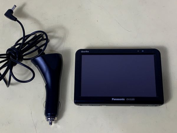 ◆FW103 ポータブル カーナビゲーション Panasonic パナソニック Gorilla ゴリラ CN-G520D 通電確認のみ　自動車◆T_画像2